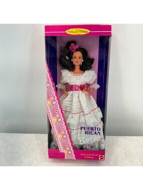 Puerto Rican Barbie Dolls Of The World Collector Edition Mattel 16754 NIB